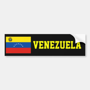 Pegatina Para Coche Bandera de Venezuela