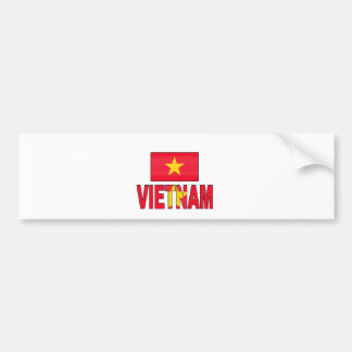 Pegatina Para Coche Bandera de Vietnam