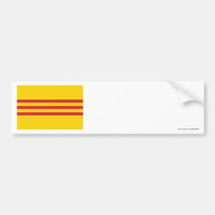 Pegatina Para Coche Bandera de Vietnam del sur
