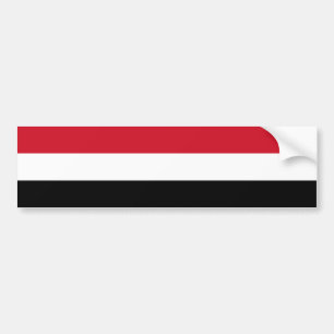 Pegatina Para Coche Bandera de Yemen