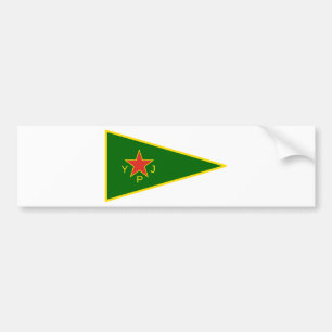 Pegatina Para Coche Bandera de YPJ