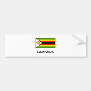 Pegatina Para Coche Bandera de Zimbabwe