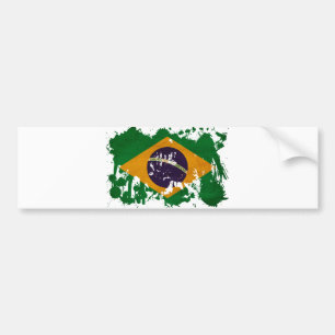 Pegatina Para Coche Bandera del Brasil