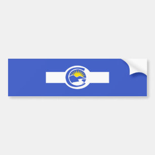Pegatina Para Coche Bandera del Centenario (Colorado)