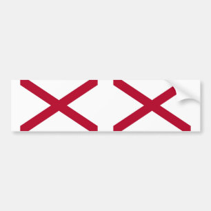 Pegatina Para Coche Bandera del estado de Alabama