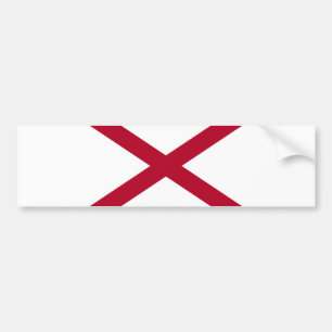 Pegatina Para Coche Bandera del estado de Alabama