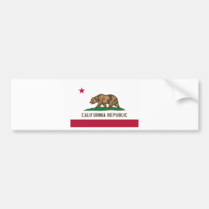 Pegatina Para Coche Bandera del estado de California