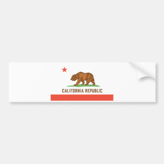 Pegatina Para Coche Bandera del estado de California