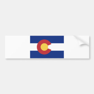 Pegatina Para Coche Bandera del estado de Colorado