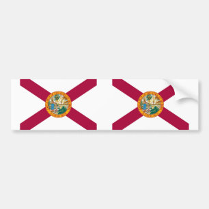 Pegatina Para Coche Bandera del estado de Florida