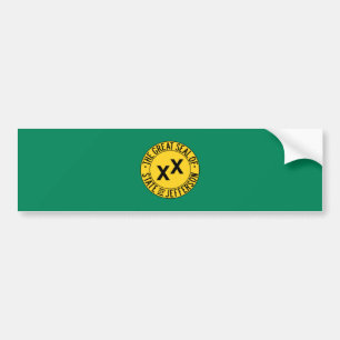 Pegatina Para Coche Bandera del Estado de Jefferson propuesto en Estad