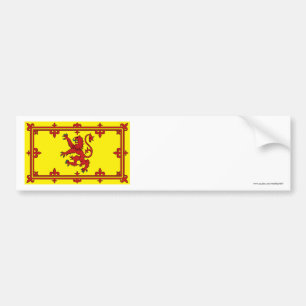 Pegatina Para Coche Bandera del león de Escocia