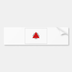 Pegatina Para Coche Bandera del Minas Gerais del Brasil