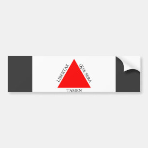 Pegatina Para Coche Bandera del Minas Gerais del Brasil
