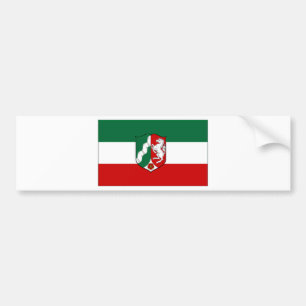 Pegatina Para Coche Bandera del norte de Alemania el Rin