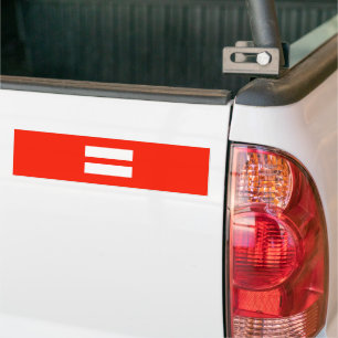 Pegatina Para Coche Bandera del Orgullo de Igualdad