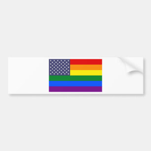Pegatina Para Coche Bandera del orgullo de los E.E.U.U.