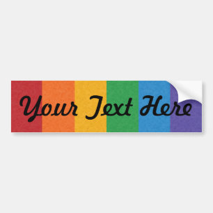 Pegatina Para Coche Bandera del orgullo del arco iris