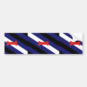 Pegatina Para Coche Bandera del Orgullo del Juego de Cachorros
