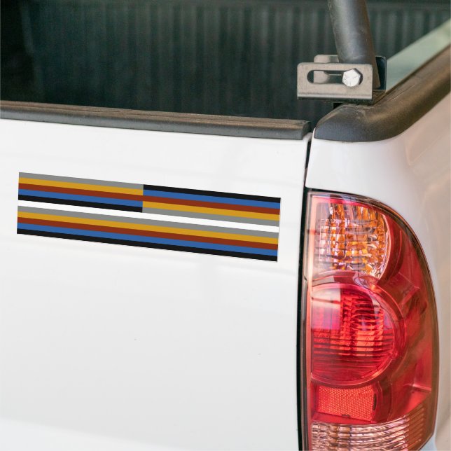 Pegatina Para Coche Bandera del Orgullo Gay (En Camión)