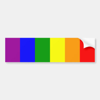 Pegatina Para Coche Bandera del Orgullo Gay / Bandera Arcoiris