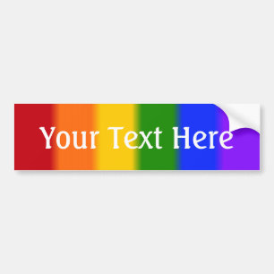 Pegatina Para Coche Bandera del orgullo gay de Falln
