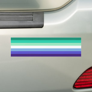 Pegatina Para Coche Bandera del orgullo gay transinclusivo de Slippery
