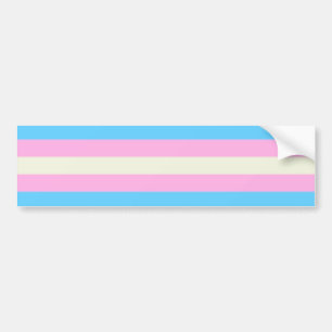 Pegatina Para Coche Bandera del orgullo transgénero caído