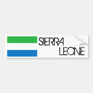 Pegatina Para Coche Bandera del Sierra Leone