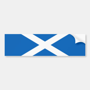 Pegatina Para Coche Bandera escocesa (Saltire) (Bandera escocesa)