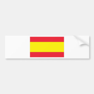 Pegatina Para Coche Bandera española