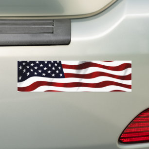 Pegatina Para Coche Bandera estadounidense