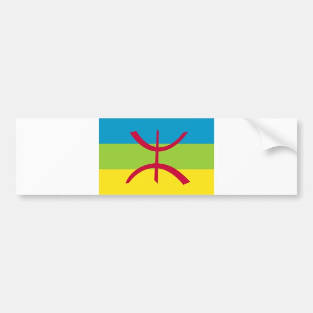 Pegatina Para Coche bandera étnica del berber (Frente)