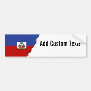 Pegatina Para Coche Bandera haitiana clásica