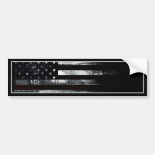 Pegatina Para Coche Bandera Industrial Grunge Americana