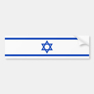 Pegatina Para Coche Bandera israelí