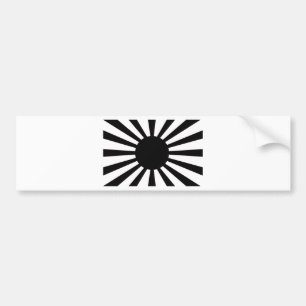 Pegatina Para Coche Bandera japonesa del sol naciente