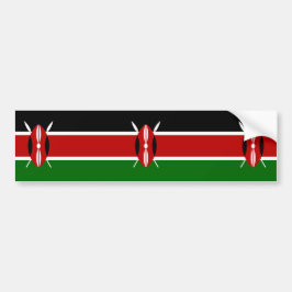 Pegatina Para Coche Bandera keniana (Kenya)