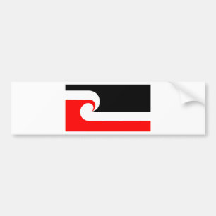 Pegatina Para Coche Bandera maorí