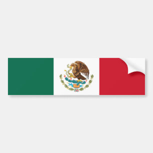 Pegatina Para Coche Bandera mexicana - Bandera de México