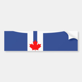 Pegatina Para Coche Bandera municipal de Toronto (Canadá)