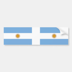 Pegatina Para Coche Bandera Nacional de DOS Argentina
