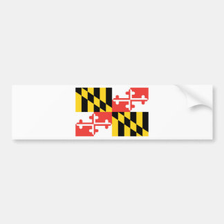 Pegatina Para Coche Bandera oficial del Estado de Maryland