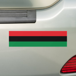 Pegatina Para Coche Bandera panafricana de la UNIA Kwanzaa
