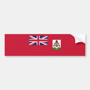 Pegatina Para Coche Bandera patriótica de Bermudas