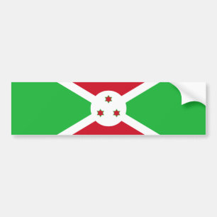 Pegatina Para Coche Bandera patriótica de Burundi