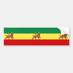 Pegatina Para Coche Bandera rastafari (Rastafarianismo) (Rasta)