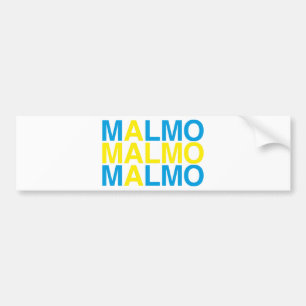 Pegatina Para Coche Bandera sueca MALMO