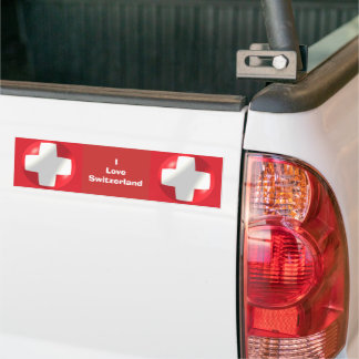 Pegatina Para Coche Bandera suiza