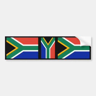 Pegatina Para Coche Bandera surafricana